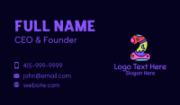 Colorful Shapes Number 2 Business Card Image Preview
