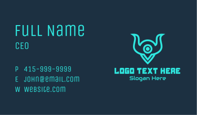 Monster Gaming Locator Business Card Image Preview