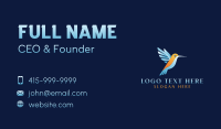 Hummingbird Wildlife Conservation Business Card Preview