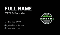 Garden Mower Landscaping Business Card Image Preview