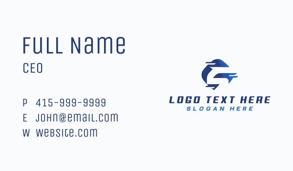 Logistics Delivery Letter S Business Card Design Image Preview