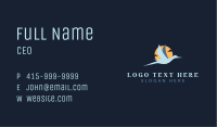 Flying Avian Bird Business Card Image Preview