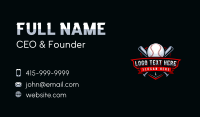 Baseball League Tournament Business Card Preview