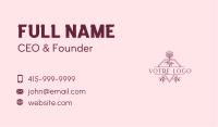 Diamond Floral Boutique Business Card Image Preview