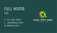Splash Paint Shirt Business Card Image Preview