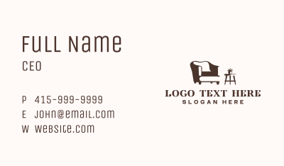 Furniture Sofa Depot Business Card Image Preview