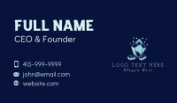 Blue Diamond Jewels Business Card Design