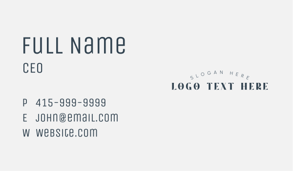 Company Business Wordmark Business Card Design Image Preview