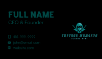 Ninja Warrior Assasin Business Card Image Preview