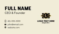 Classic Geometric Lettermark  Business Card Design