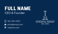 White Shovel Construction Business Card Image Preview