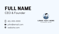 Male Consultant Admin Business Card Preview