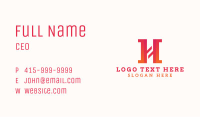 Serif  Digital Tech Business Card Image Preview