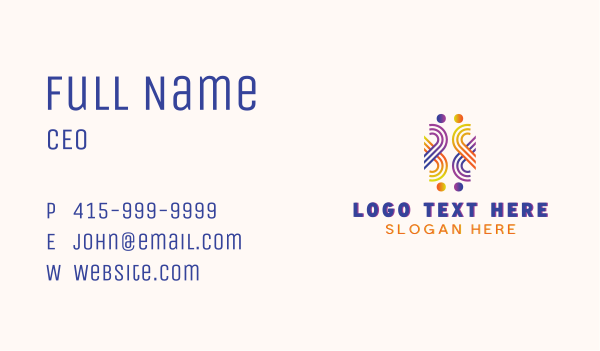 People Community Charity Business Card Design Image Preview