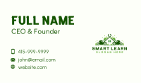 Landscaping Mower Maintenance Business Card Image Preview