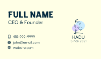 Hanging Egg Chair Business Card Image Preview