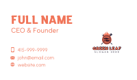 Barbecue Fish Flame Grill Business Card Image Preview
