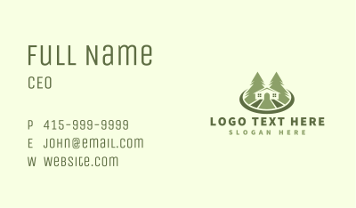 Yard Garden Landscaping  Business Card Image Preview