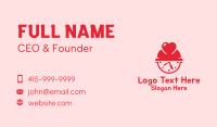 Love Alarm Bell  Business Card Image Preview