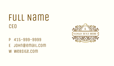 Food Restaurant Kitchen Business Card Image Preview