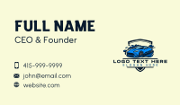 Shield Auto Wash Business Card Preview