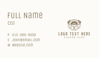 Woodwork Carpentry Lumberjack Business Card Image Preview