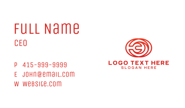 Wrench Lines Business Card Design Image Preview