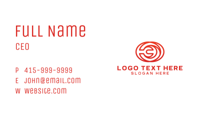 Wrench Lines Business Card Image Preview