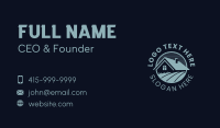 House Roof Lawn Emblem Business Card Image Preview