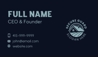 House Roof Lawn Emblem Business Card Image Preview