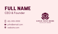 Beauty Lotus Spa Business Card Image Preview