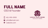 Beauty Lotus Spa Business Card Preview