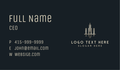 City Building Realtor Business Card Image Preview