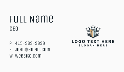 Building Draftsman Architecture Business Card Image Preview