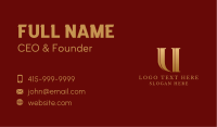 Hotel Restaurant Event Business Card Image Preview