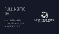 Industrial Welding Fabrication Letter A Business Card Image Preview