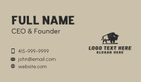 Native Wild Buffalo  Business Card Preview