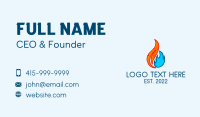 Cold Heat System  Business Card Image Preview