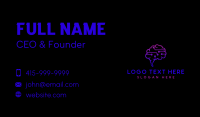 Cyber Mind Technology Business Card Design