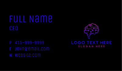 Cyber Mind Technology Business Card Image Preview