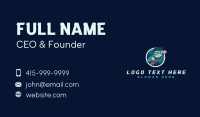 Superhero Kid Boy Business Card Preview