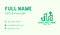 Green Eco City Business Card Design