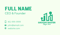 Green Eco City Business Card Image Preview