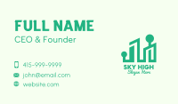 Green Eco City Business Card Image Preview