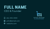 Comb Dog Grooming Business Card Image Preview