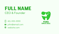 Green Dental Clinic Business Card Image Preview