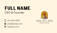 Sun Pyramid Tourism  Business Card Image Preview