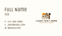 Residential Tropical Villa Business Card Image Preview