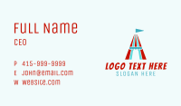 Triangle Circus Tent Business Card Image Preview