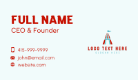 Triangle Circus Tent Business Card Image Preview